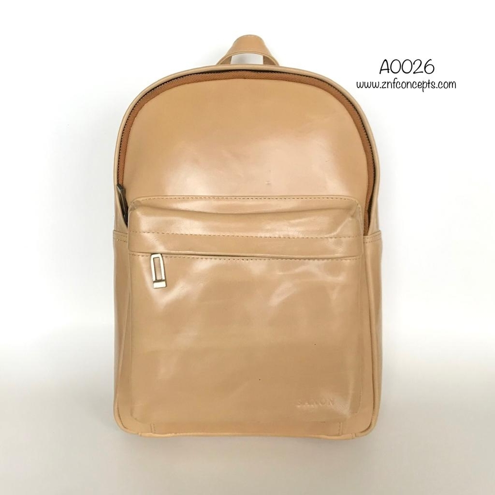 Backpack, Full grain Leather - Picture 6 of 9